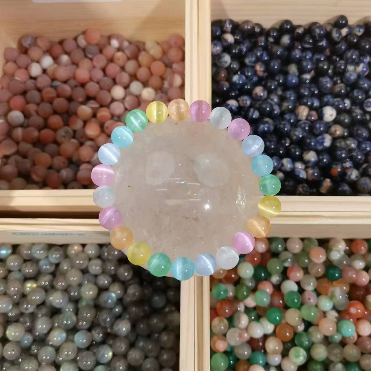 Regular 10mm Crystal Beads For DIY Bracelet